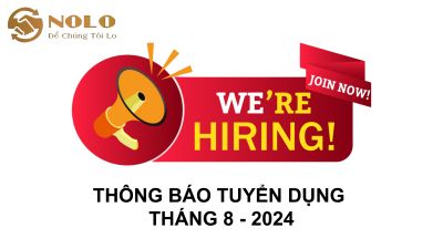 THÔNG BÁO TUYỂN DỤNG T8.2024